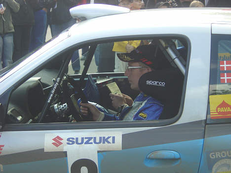Danmarksmester Ib Kragh i Renualt Clio Super1600.